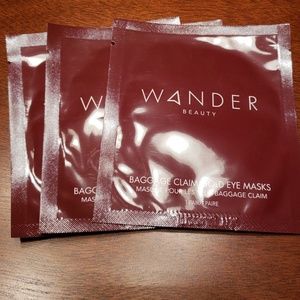 Wander Baggage Claim Gold Eye Masks